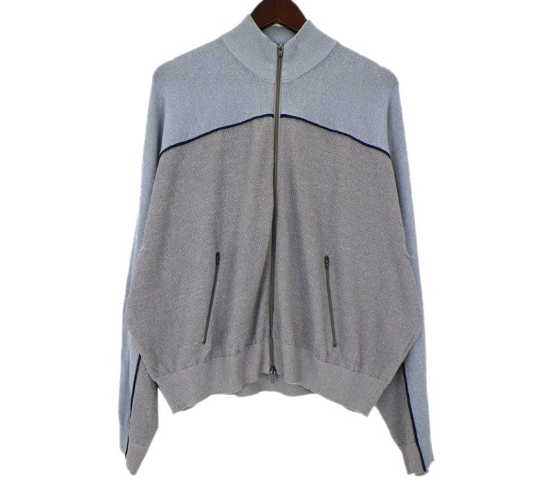 ダイリク DAIRIKU 26SS 【 Lame Jersey Knit Training Jacket 26SS KNT5 】 ラメ ジャージー ニット トレーニング ジャケット 49735