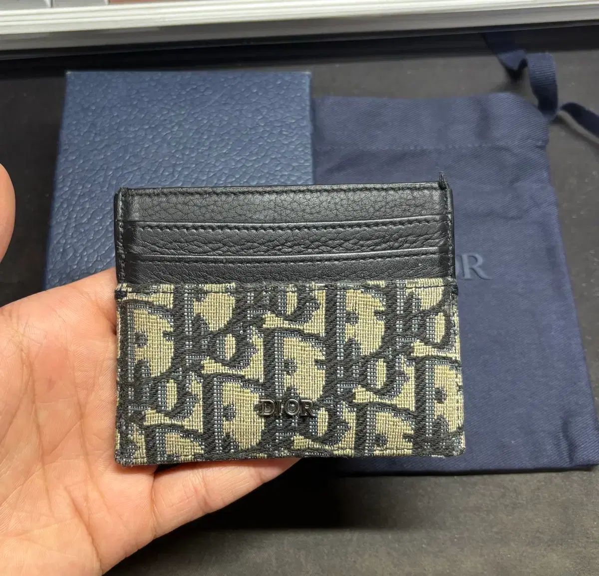 ディオール オブリーク カードウォレット