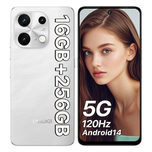 UMIDIGINote1005Gスマホ16GB+256GB/1TB拡張Android14simフリースマホ本体120Hzリフレッシュレート5GデュアルSIMスマートフォン