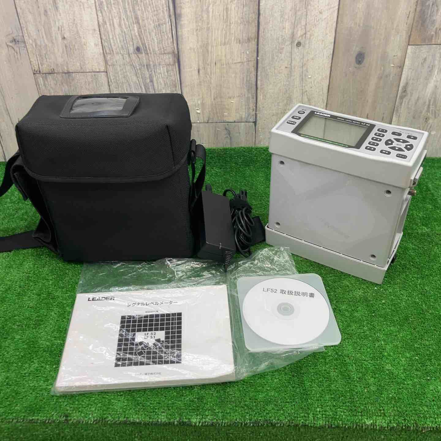 【中古品】◇ LEADER/リーダー シグナルレベルメーター LF52 専用バッグ付き 動作不具合の場合は7日間に限り返品可◇アクトツール富山店◇H