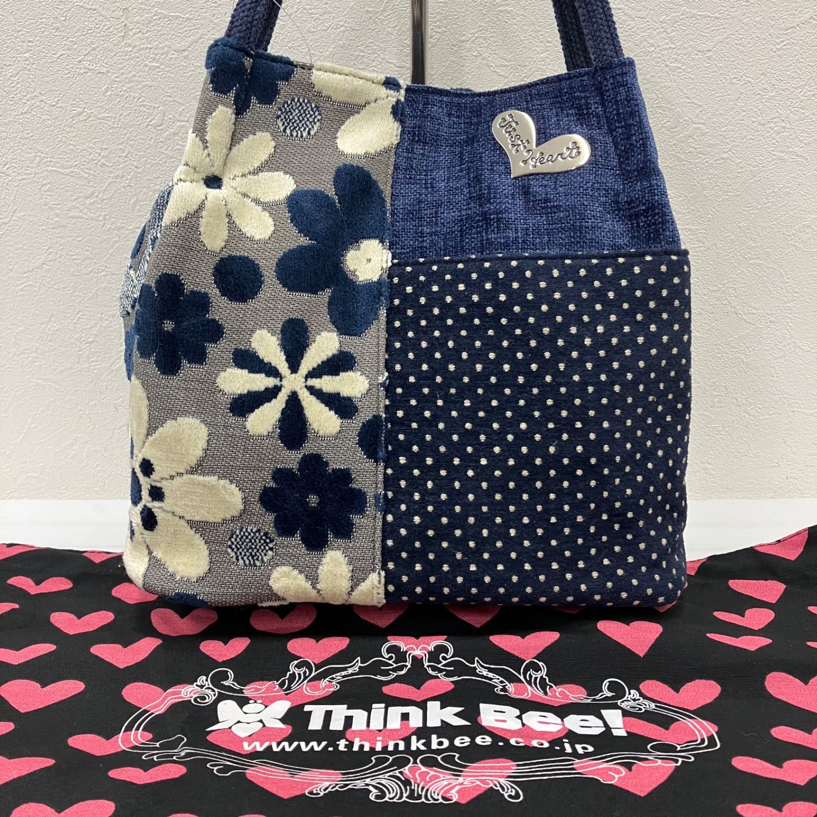2980 Think Bee! シンクビー！ ブルーカナリー マーガレット トート 
