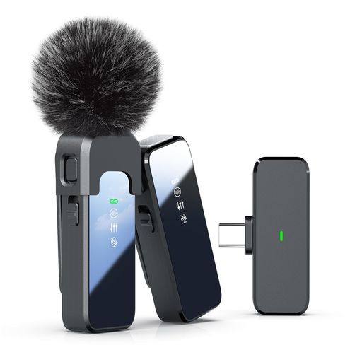 RythfloピンマイクワイヤレススマホマイクiPhone15/16・Android対応ノイズキャンセリングクリップ式30m伝送18時間連続使用USBType-C接続動画撮影/Vlog/配信用