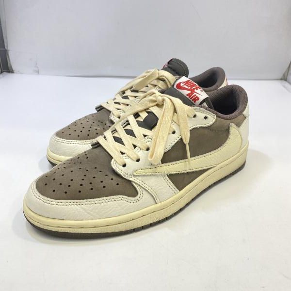 【中古】NIKE×TRAVIS SCOTT AIR JORDAN1 LOW 25.0 DM7866-162 ナイキ[24]