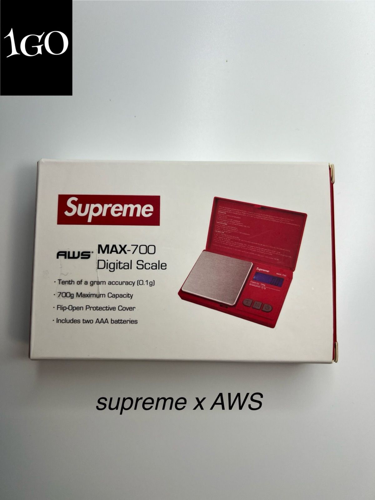 supreme × AWS MAX-700 Digital Scale スケール はかり