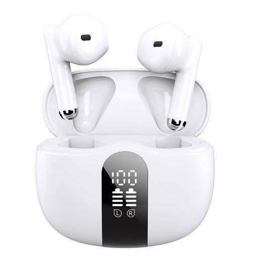 【絶好音質】ワイヤレスイヤホンBluetoothイヤホンイヤホンBluetooth5.4hi-fi音質AACダブルマイクENCノイズキャンセリングCVC8.0ハンズフリー通話LED表示ブルートゥースbluetooth無線軽量