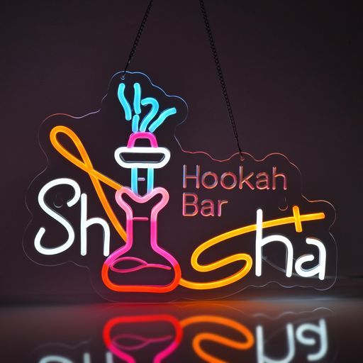 CNBEYOUNGSHISHAネオンサイン店舗用LEDNEONSIGN店インテリア飾り壁掛けledネオン管商店用標識サインシーシャバーネオンライト雰囲気溢れ照明看板バーカフェ居酒屋ダイニングバー向け目立つ営…