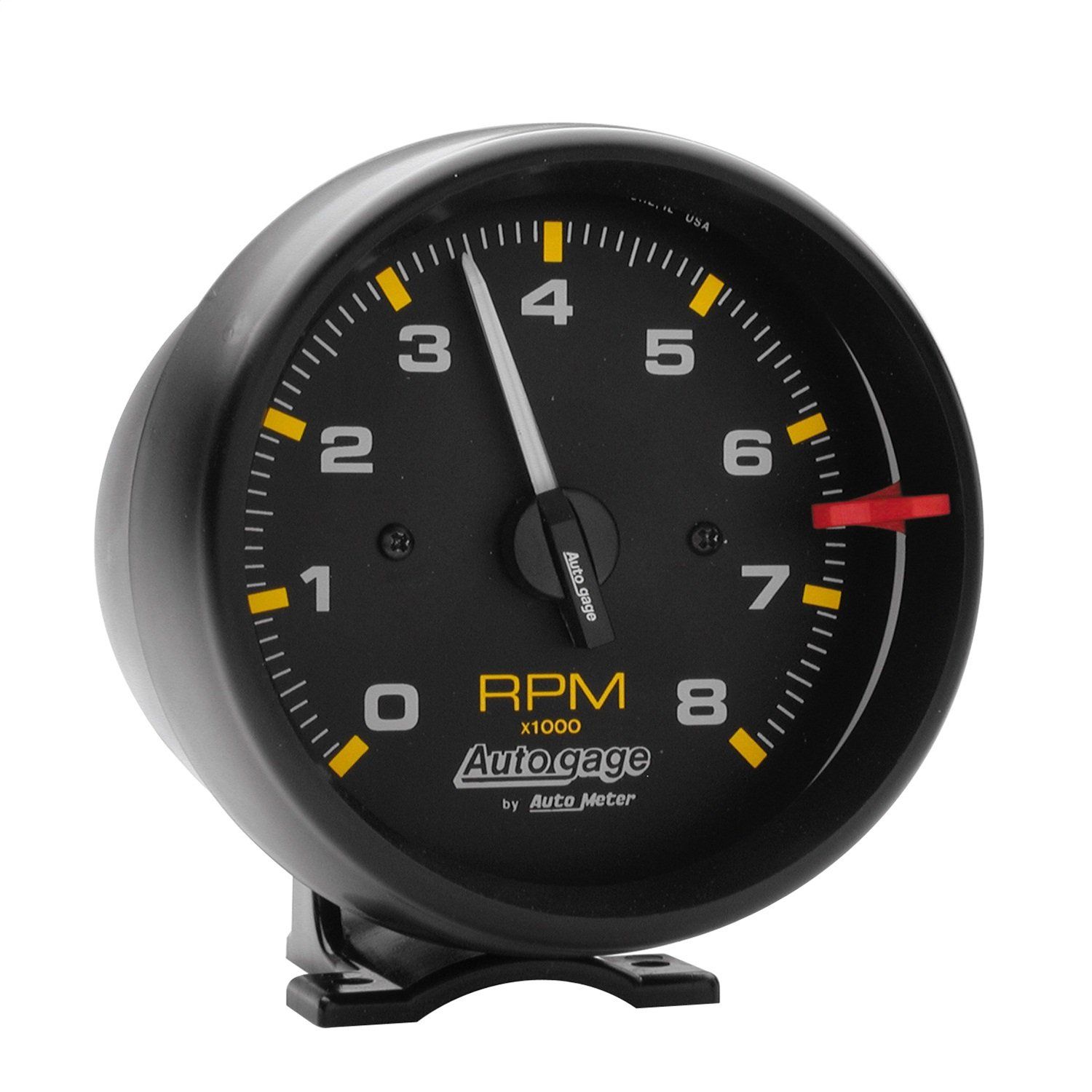 AUTO METER 2300 Autogage タコメーター、3.75インチ、ブラックダイヤル/ブラックベゼル