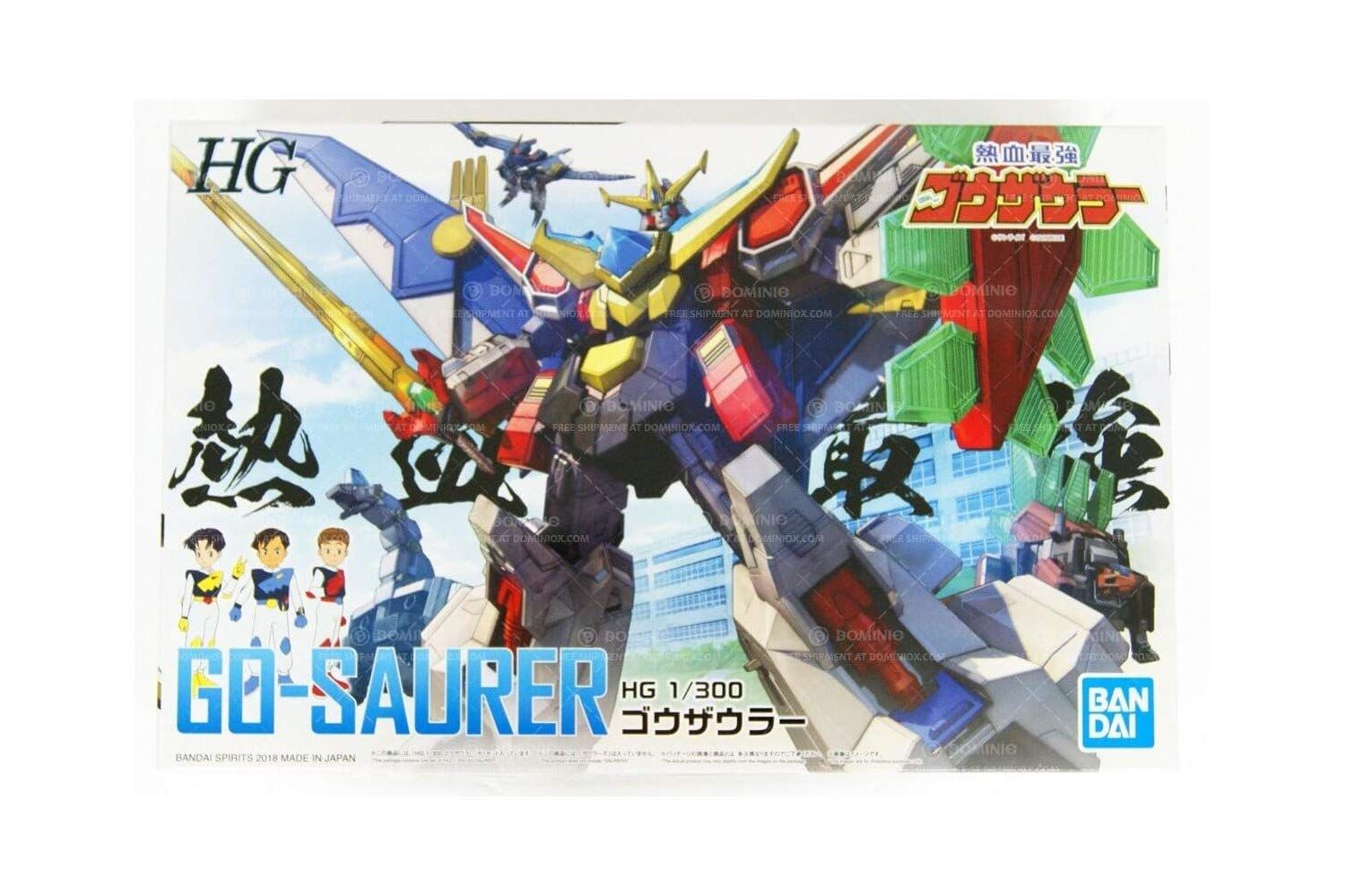 HG 熱血最強ゴウザウラー ゴウザウラー 1/300スケール 色分け済みプラモデル [ゴウザウラー]