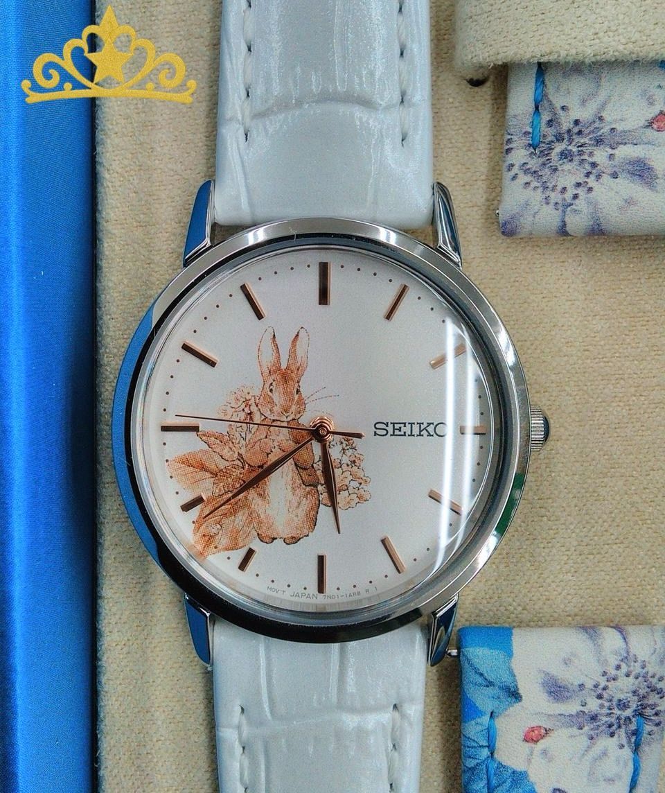 SEIKO × ピーターラビット SBXP183 ソーラー 腕時計 レディース セイコー