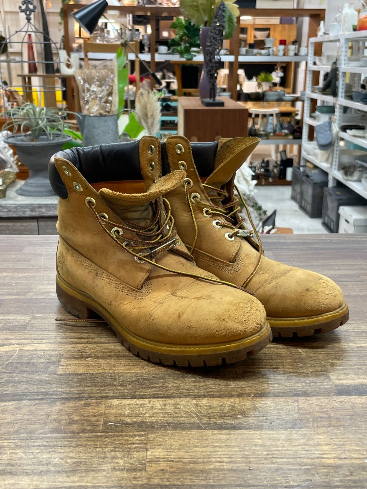 Timberland 6インチ プレミアムブーツ 金ロゴ 6153B 25.5cm