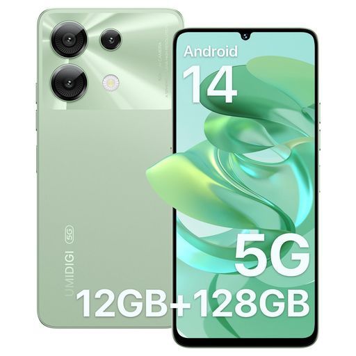 UMIDIGIG95GスマホAndroid14simフリースマホ本体12GB+128GB/1TB拡張6.75インチ大画面5G対応スマートフォン