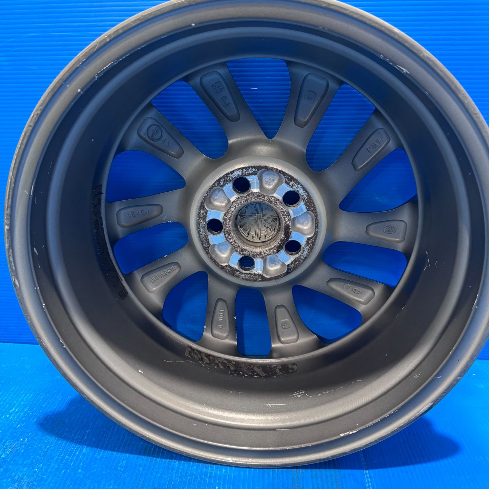 車 170 シエンタ 純正 アルミホイール 6J +45 PCD 100 トヨタ