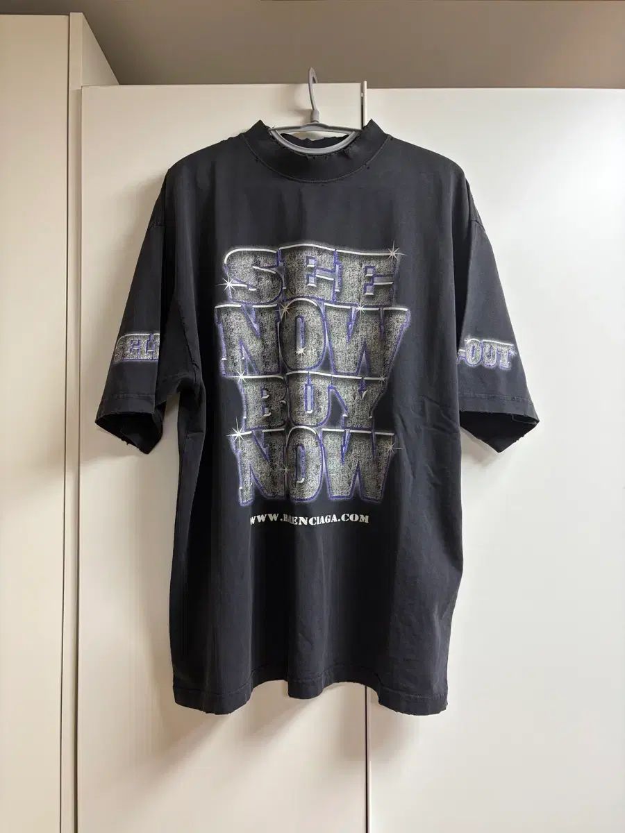 バレンシアガ SNBN ラージフィット Tシャツ Sサイズ