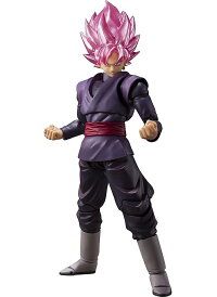 【新品】S.H.フィギュアーツ ドラゴンボールシリーズ ゴクウブラック-スーパーサイヤ人ロゼ- 約140mm PVC&ABS製 塗装済み可動フィギュア