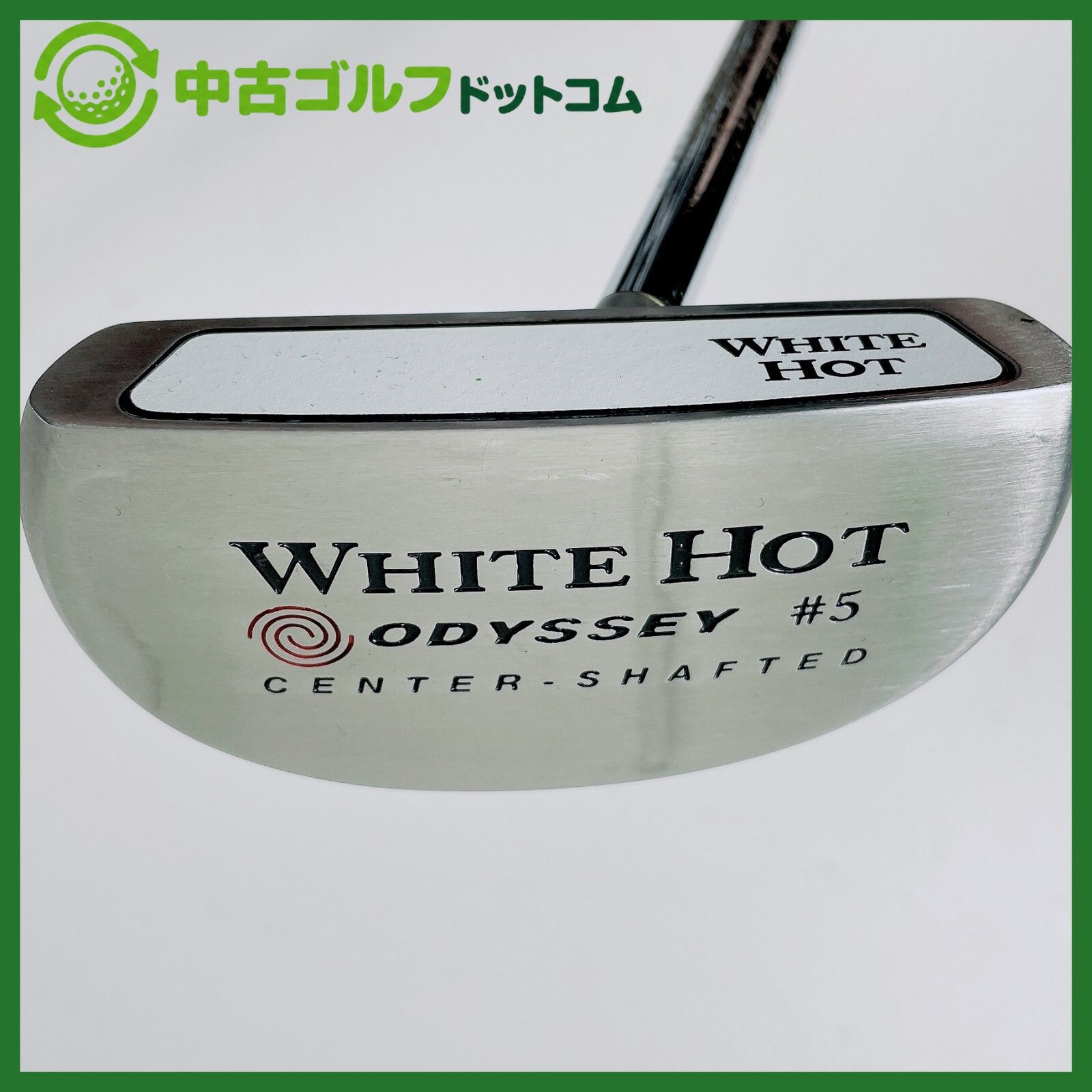 ホワイトホット オデッセイ #5 センターシャフト パター 2ドット