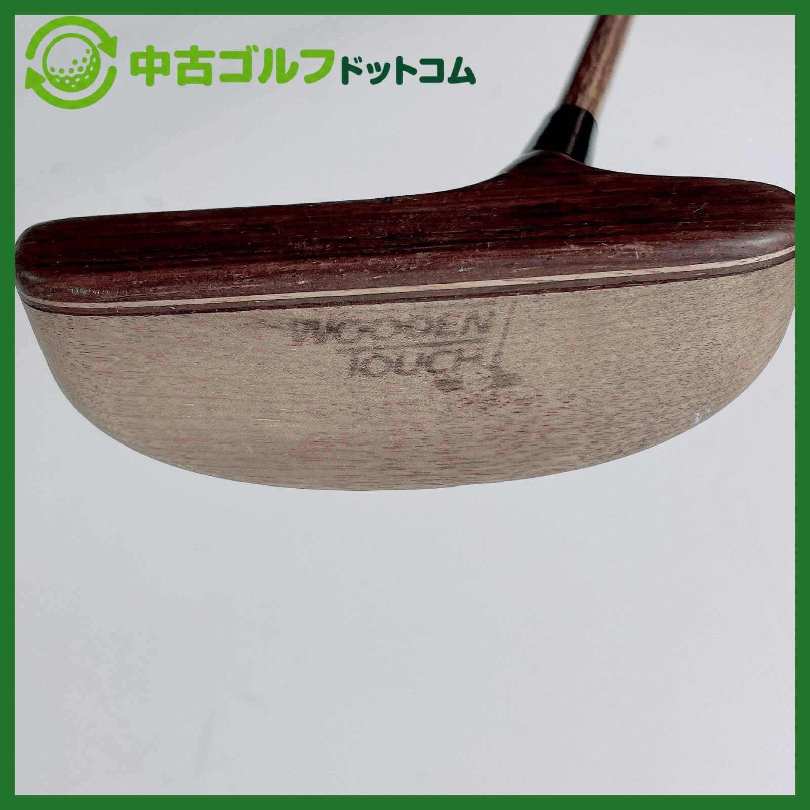 【中古】 ウッド・タッチ(WOODEN TOUCH) PT パター 単品 (純正シャフト)