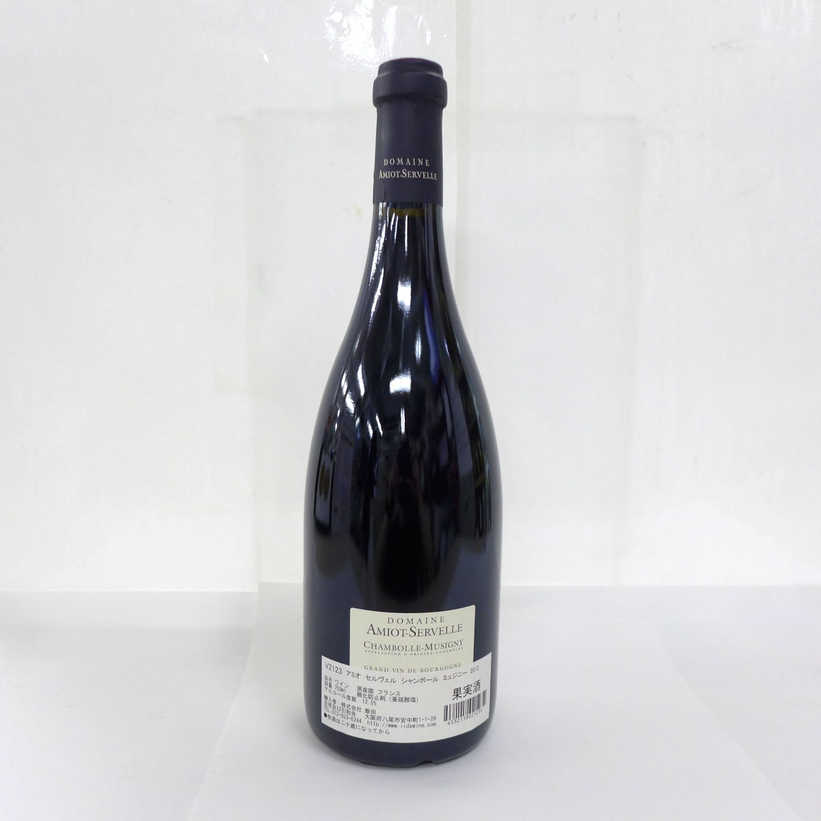 シャンボール ミュジニー 2012年 赤ワイン 750ml - メルカリ