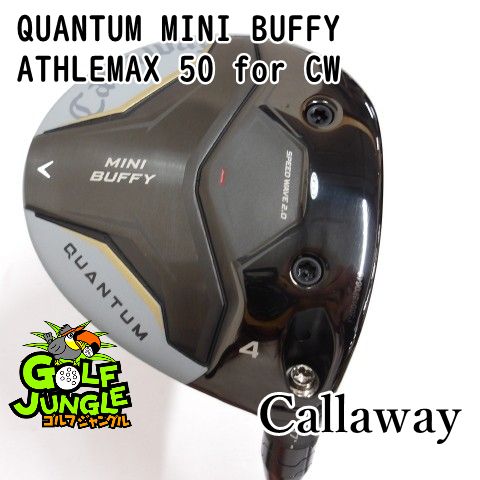 【中古】フェアウェイウッド キャロウェイ QUANTUM MINI BUFFY ATHLEMAX 50 for CW SR 17 フェアウェイウッド カーボンシャフト おすすめ メンズ 右 [3297]