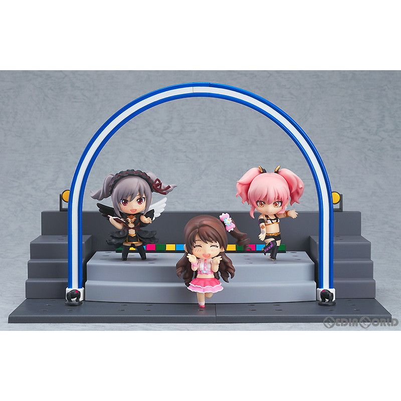 ねんどろいどぷち 蘭子・卯月・美嘉&ライブステージセット アイドル