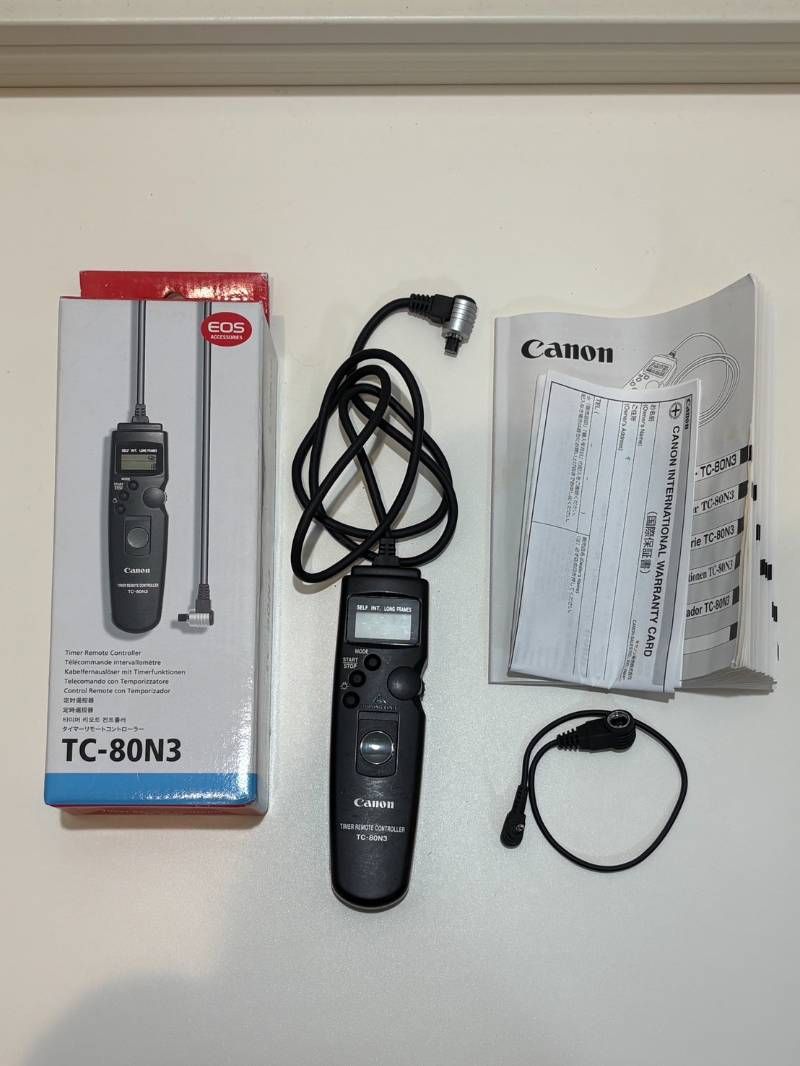 Canon TC-80N3 タイマーリモートコントローラー