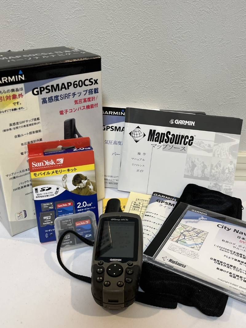 GARMIN GPSMAP 60CSx 日本版 GPSmap ハンディGPS