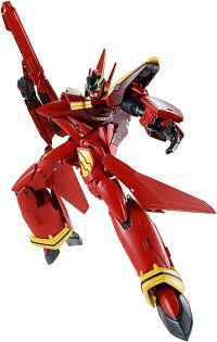 【新品】HI-METAL R マクロス7 VF-19改 ファイヤーバルキリー 約150mm PVC&ABS&ダイキャスト製 塗装済み可動フィギュア