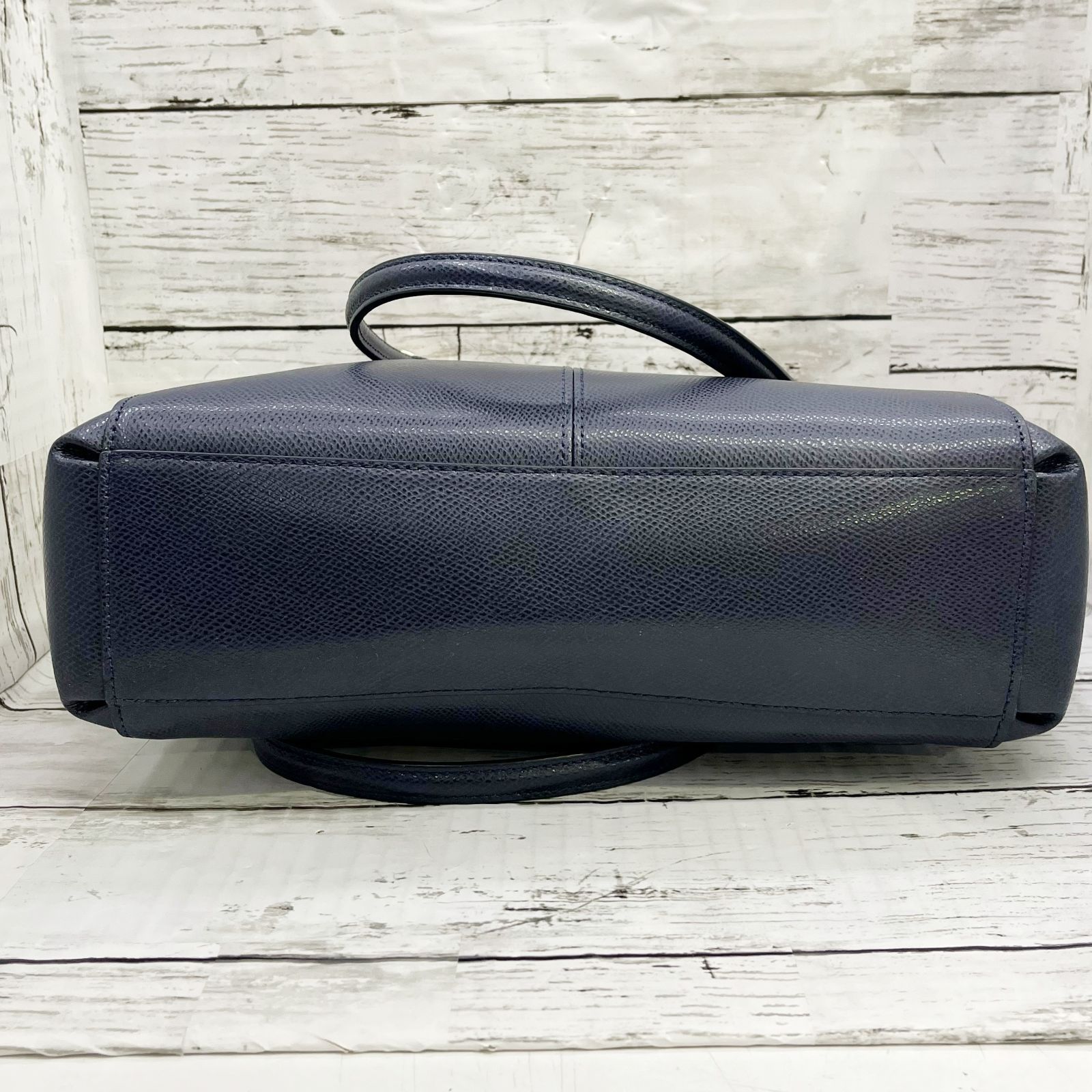 COACH コーチ 2WAY バッグ ハンドバック ショルダーバッグ ネイビー