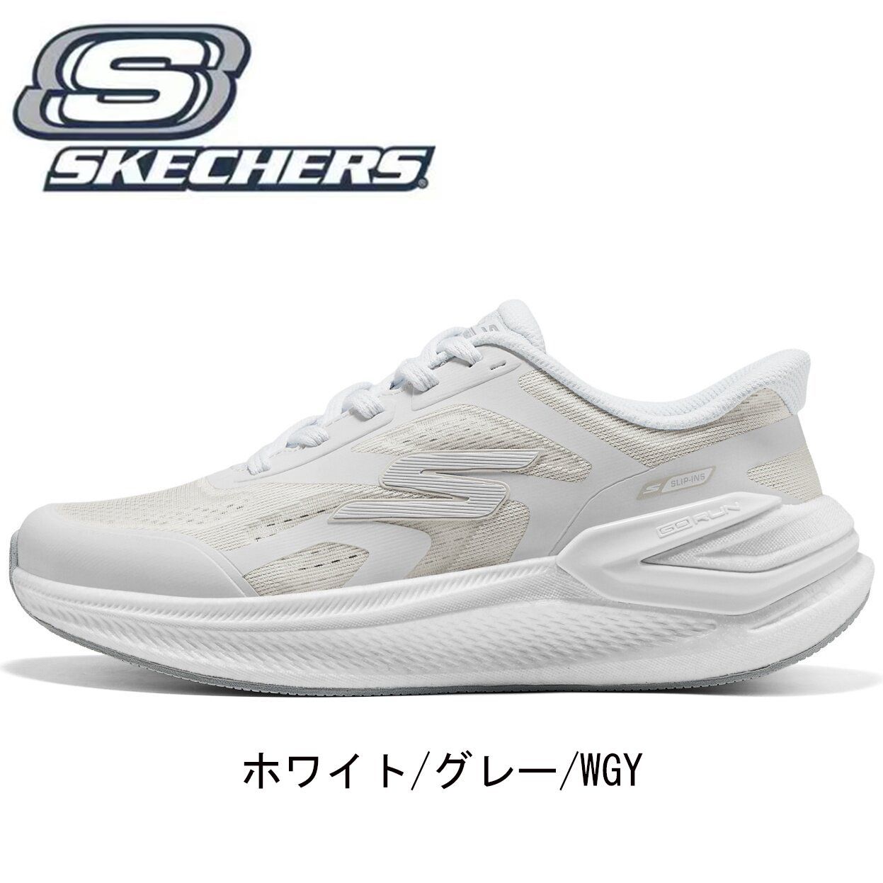 新品未使用 箱あり Skechers スリップインズ レディース スニーカー 幅広 軽量 滑りにくい 疲れない 新作 ウォーキングシューズ 50 代におすすめ 母の日 送料無料 WOMEN'S GO 129782