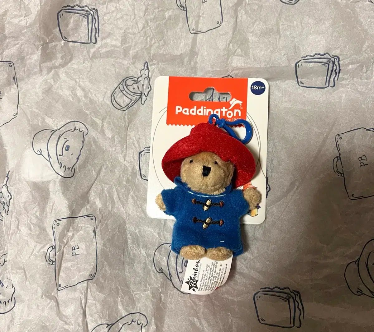 パディングトン キーホルダー (新品)