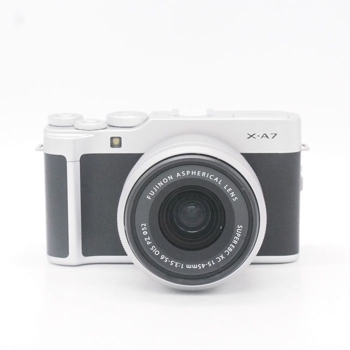 【中古】(フジフイルム) FUJIFILM X-A7LK-S レンズキツト シルバー