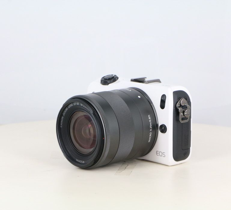 【中古】(キヤノン) Canon EOS M+EF-M18-55 IS STM ホワイト 22,484円