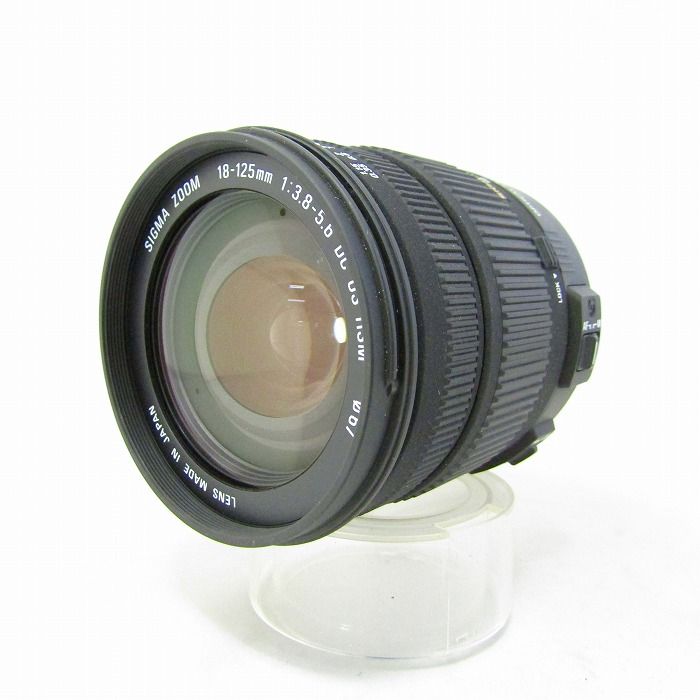 【中古】(シグマ) SIGMA 18-125/3.8-5.6 DC OS キヤノンEFマウント