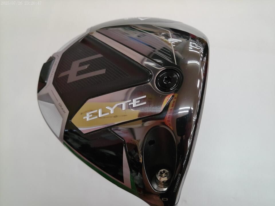 キャロウェイ　ELYTE　9度　VENTUS GREEN 5 for Callaway　Sフレックス　ドライバー　中古　ゴルフドゥ！NEXT川越店【最短即日発送】