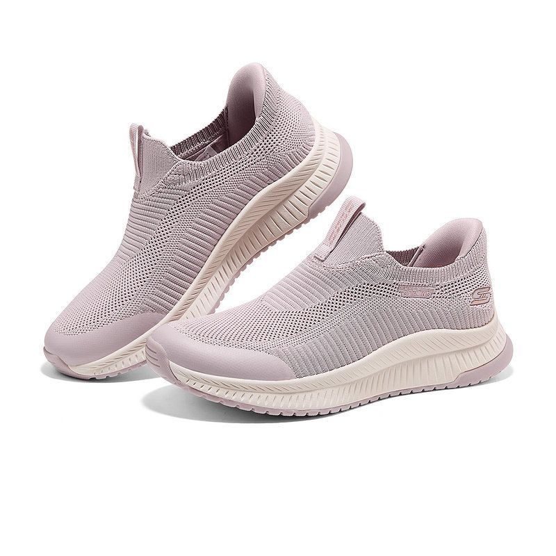 新品未使用 箱あり Skechers スリッポン レディース スニーカー 幅広 軽量 滑りにくい 疲れない 新作 ウォーキングシューズ 50 代におすすめ 母の日 送料無料 117745