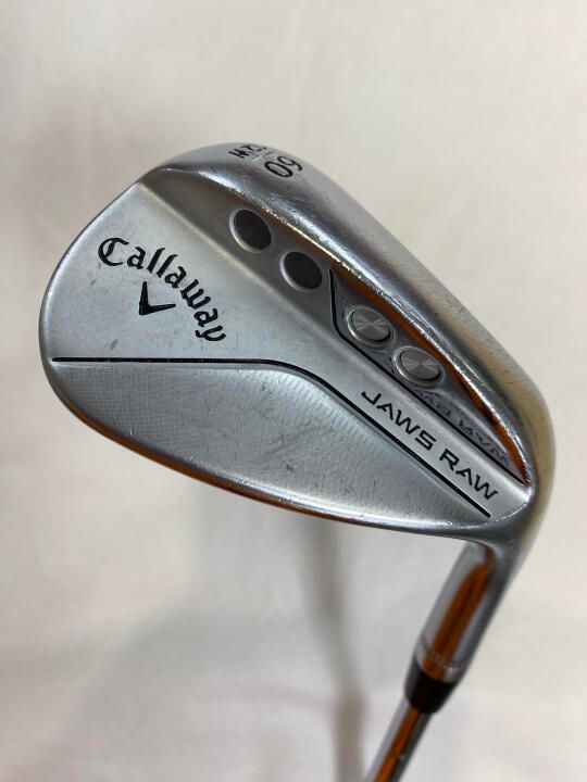 キャロウェイ　JAWS RAW クロム　60度　ダイナミックゴールド HT　S200フレックス　ウェッジ　中古　ゴルフドゥ！倉敷笹沖店【最短即日発送】