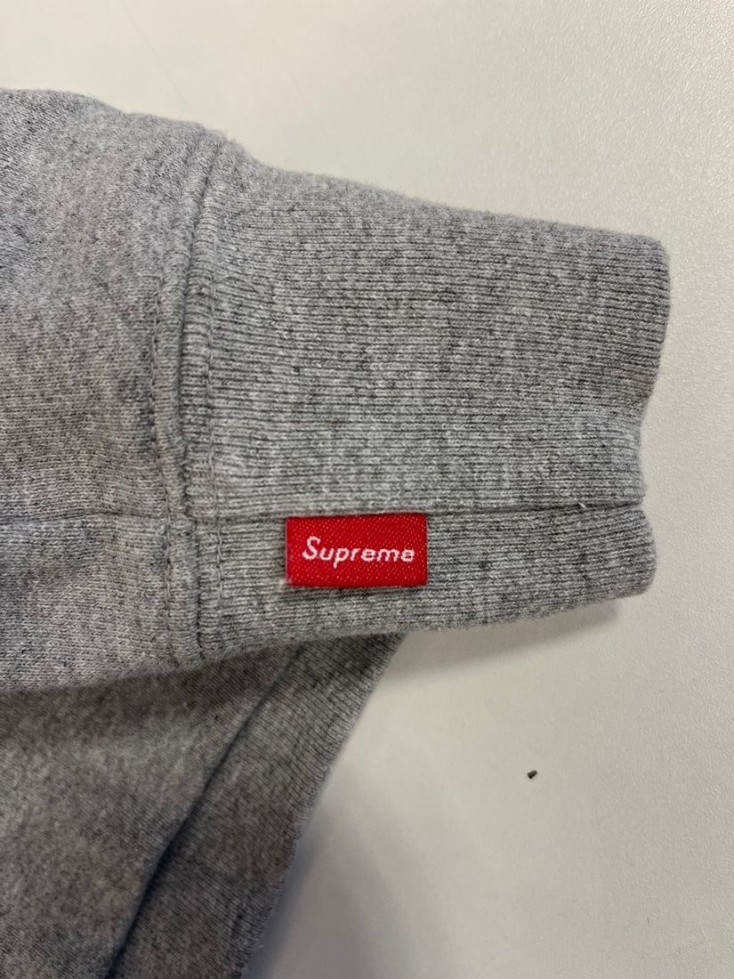 シュプリーム SUPREME 26SS Plaid Arc Crewneck Heather Greyプレイド