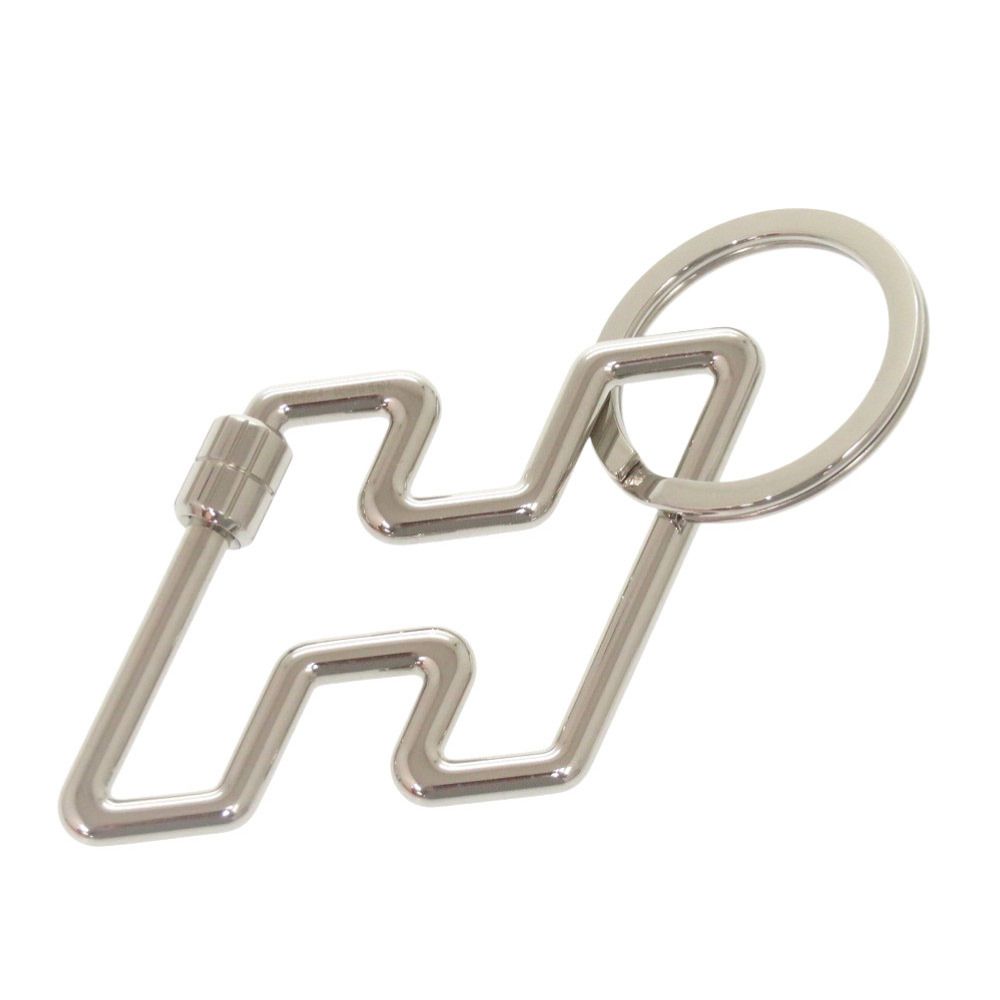 新品同様 エルメス H トゥースピード H077245FJ00 シルバー キーリング 0463 HERMES