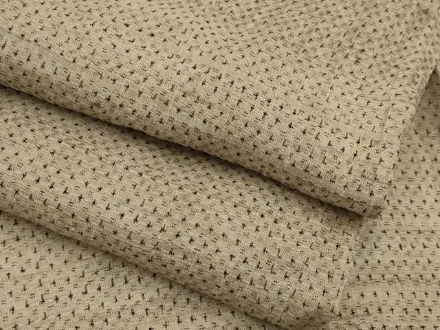 平和屋着物＊夏物　男性　上布　十字絣　麻　逸品　CABF2679tx