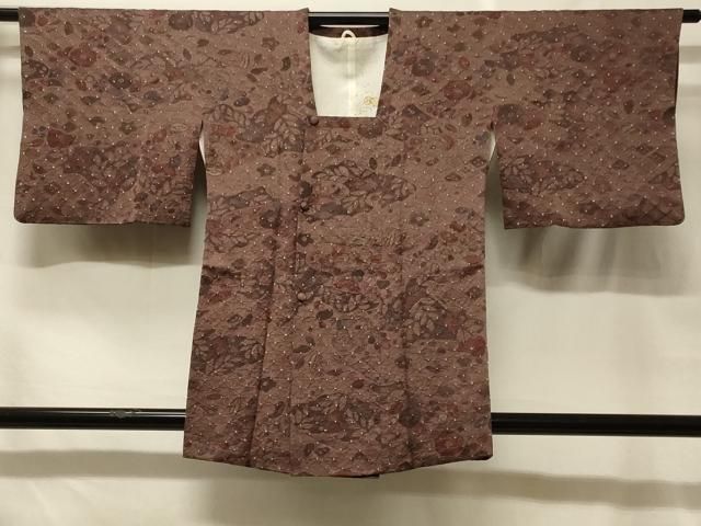 平和屋着物＃道行コート　辻が花　正絹　逸品　CABF1594in