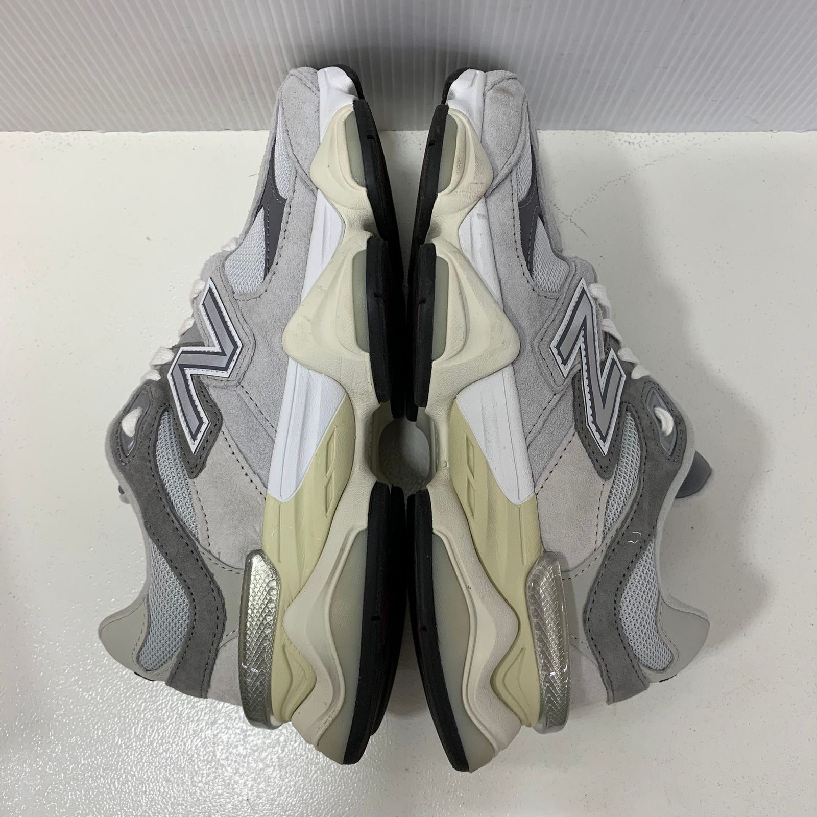 ニューバランス new balance U9060GRY レディース靴 スニーカー グレー 24.5cmサイズ 201-shoes1719