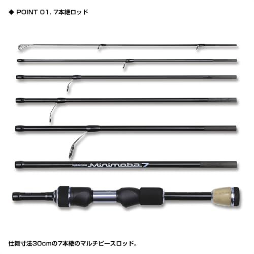 プロックス(PROX) ミニモバ7SE 607MLS MM7S607MLS 超コンパクトロッド 【7本継マルチピースロッド/専用セミハードケース付】★ a7ec8d85 プロックス(PROX) ミニモバ7SE 607MLS MM7S607MLS 超コンパクトロッド 【7本継マルチピースロッド/専用セミハードケース付】★ a7ec8d85