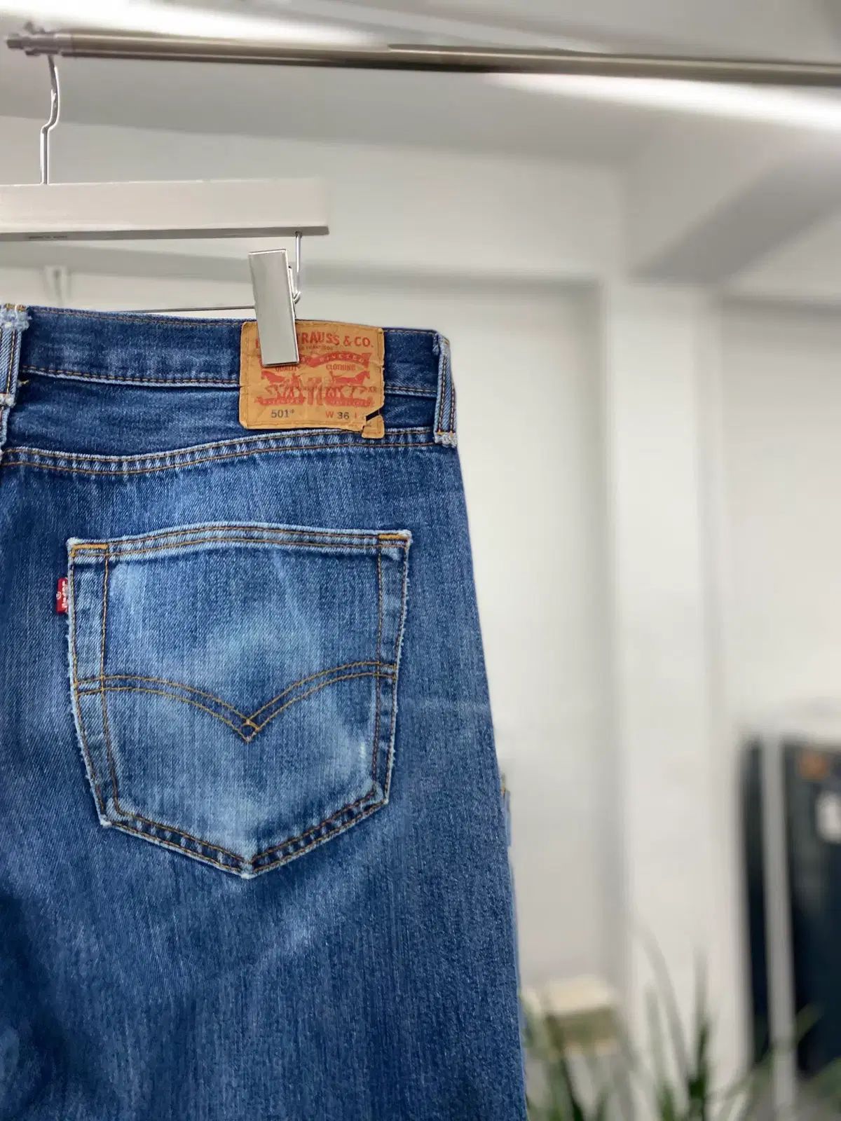 Levis501 ストレートフィット 00s 35サイズ a5032