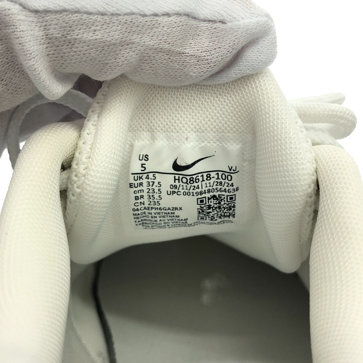 sacai×NIKE サカイ ナイキ Zegamadome Summit White スニーカー HQ8618-100 ホワイト 23.5cm sacai×NIKE サカイ ナイキ Zegamadome Summit White スニーカー HQ8618-100 ホワイト 23.5cm