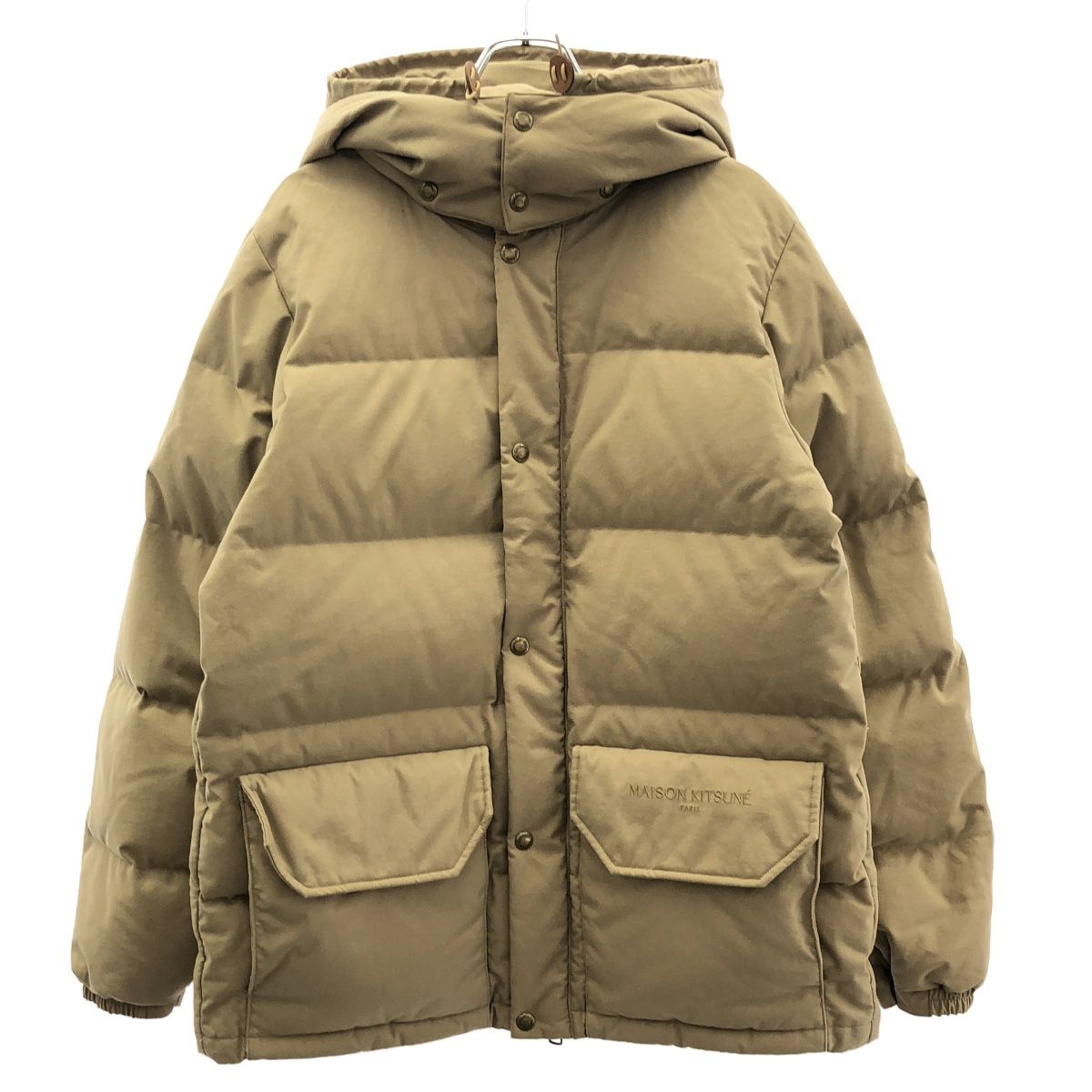 MAISON KITSUNE×Goldwin メゾンキツネ ゴールドウィン Field Down Jacket ダウンジャケット GL20321PMK ベージュ L