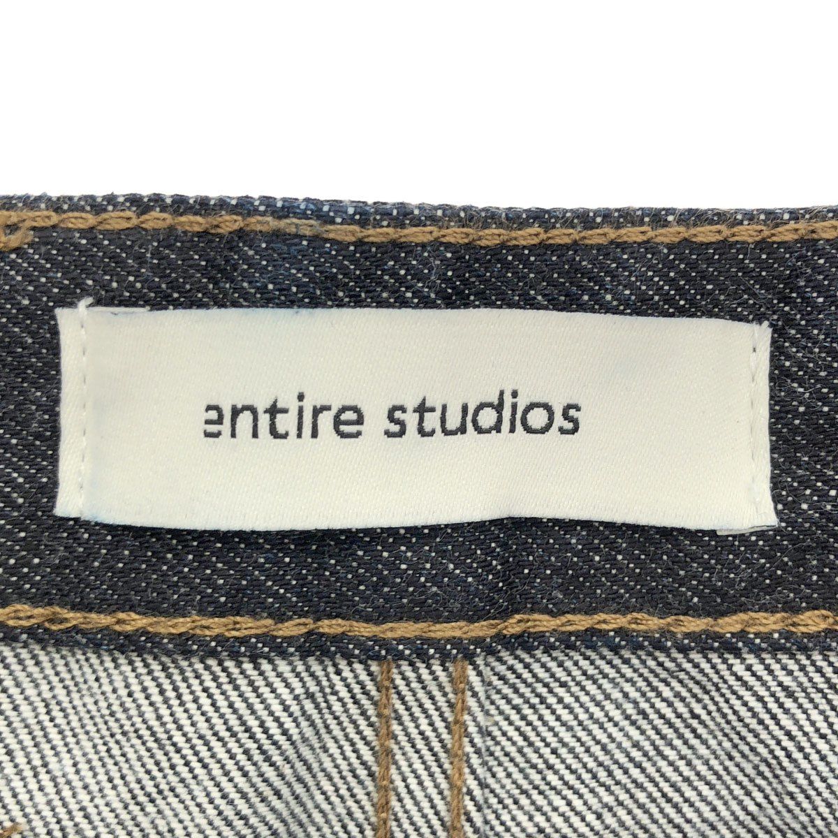 ENTIRE STUDIOS エンタイアスタジオ 25AW CUFF JEAN RAW デニムパンツ ESM-W25-11011-RA インディゴ L ENTIRE STUDIOS エンタイアスタジオ 25AW CUFF JEAN RAW デニムパンツ