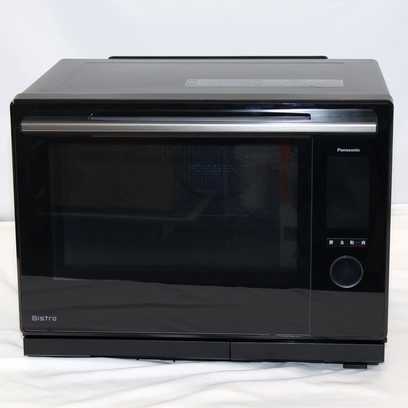 [30L]パナソニック ビストロ NE-UBS10C スチームオーブンレンジ　ne-ubs10c-k ブラック【良い(B)】