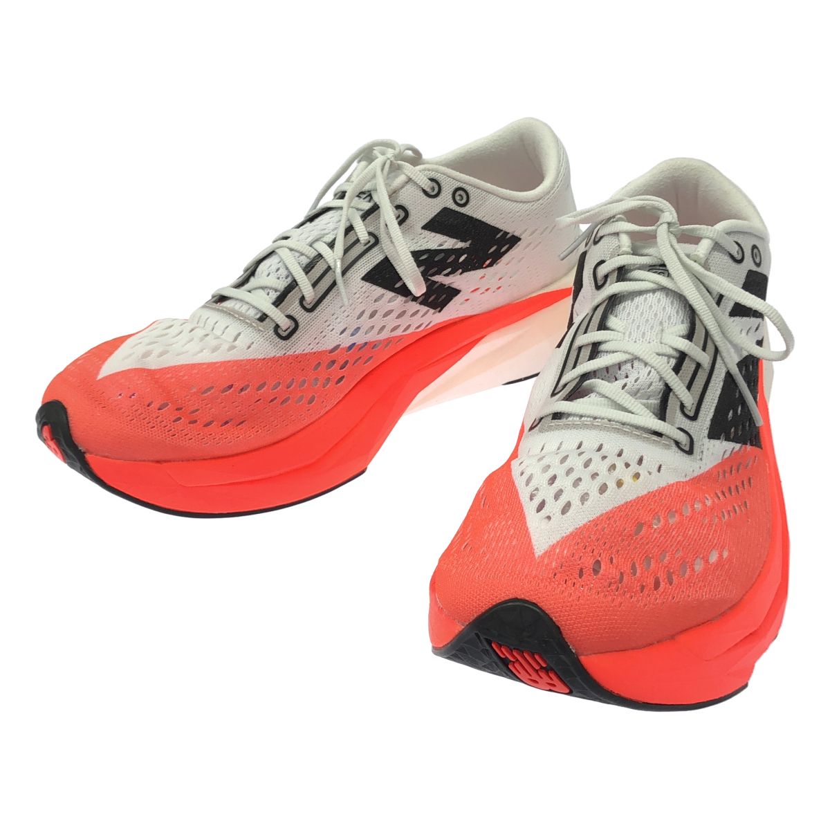NEW BALANCE ニューバランス FuelCell SuperComp Pacer v2 スニーカー MFCRRCU2 ホワイト レッド 27cm