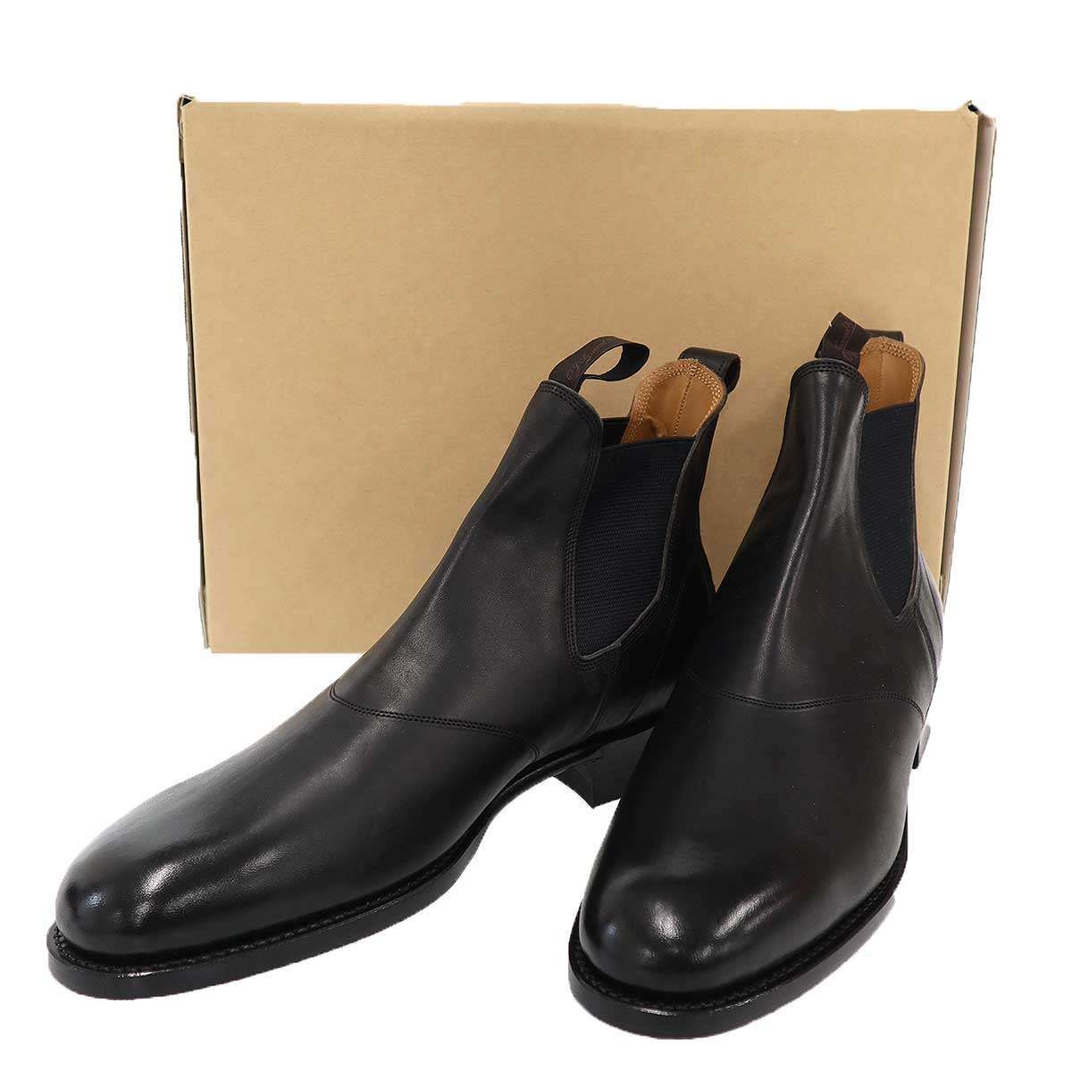 OLD JOE オールドジョー 24AW The Rover ARTISAN LEATHER SIDE-GORE BOOTS サイドゴアブーツ 242OJ-PW01 ブラック 8 1/2