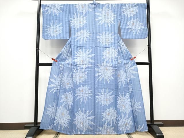 平和屋着物∴夏物　こむさでもーど・COMME CA DU MODE　浴衣　舞花文　日本製　綿　逸品　CABF2742tx