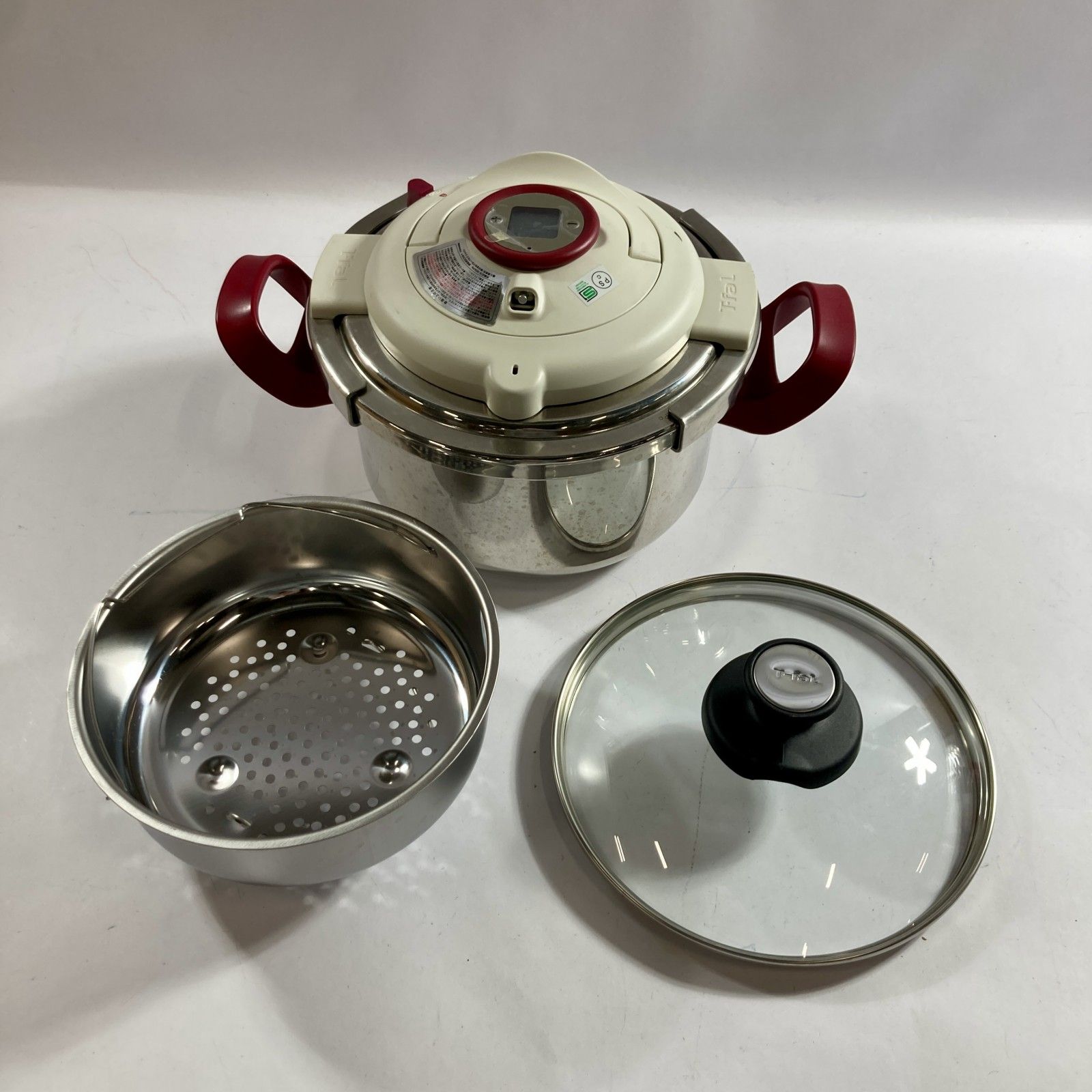 ★ T-fal ティファール 圧力鍋 クリプソ アーチタイマー 4.5L 元箱、説明書なし 時短調理 現状品